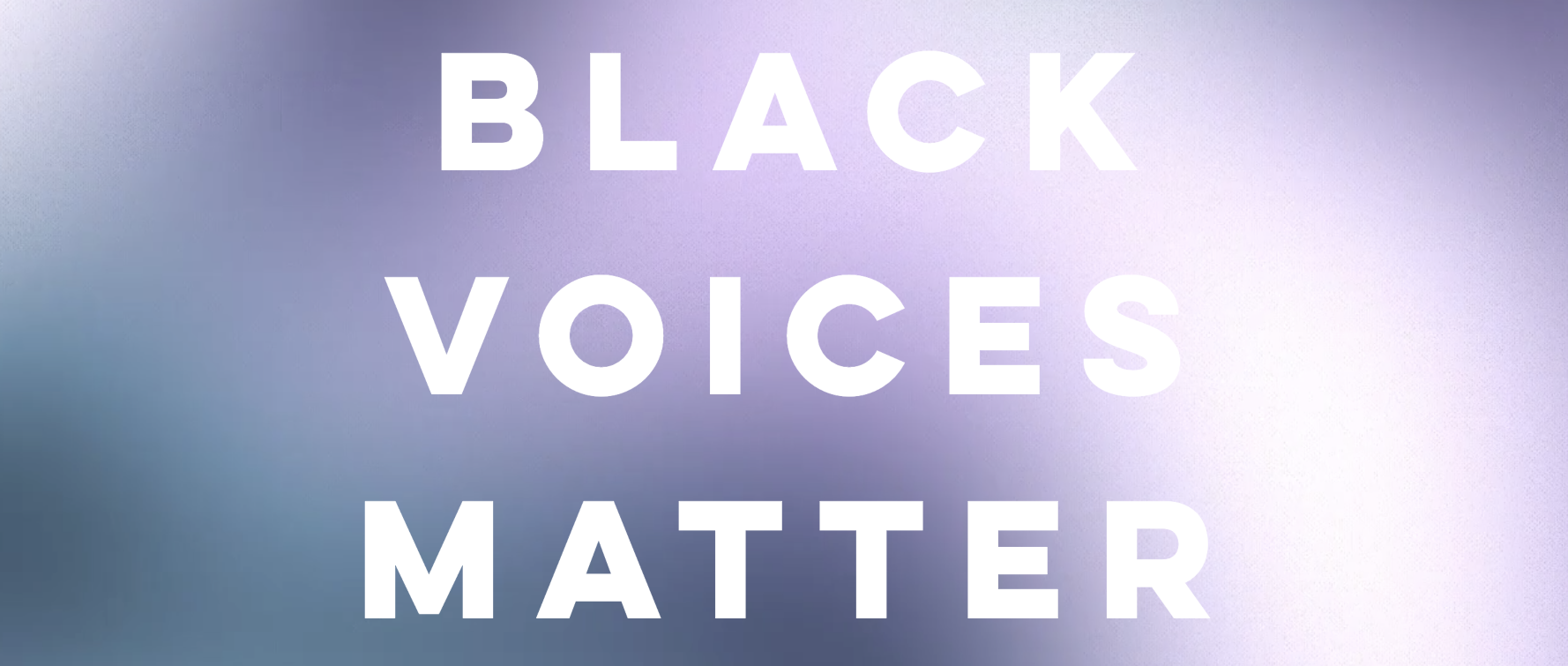 Black Voices Matter pledge graphic