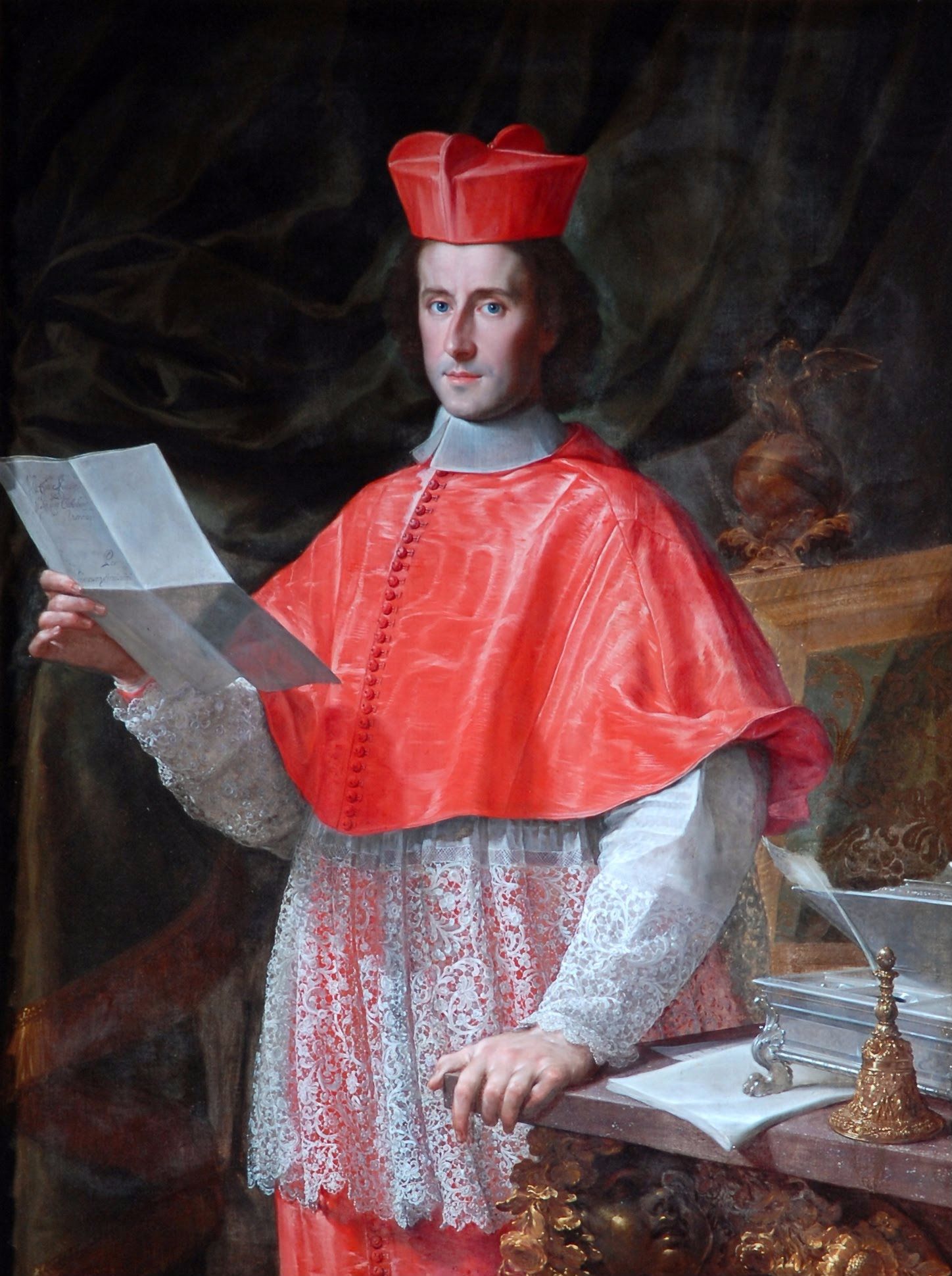 Cardinal Pietro Ottoboni, portrait by Francesco Trevisani